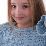 Gold Cross Necklace | 18K Solid Gold - Image 3