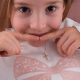 Gold Cross Necklace | 18K Solid Gold - Image 7