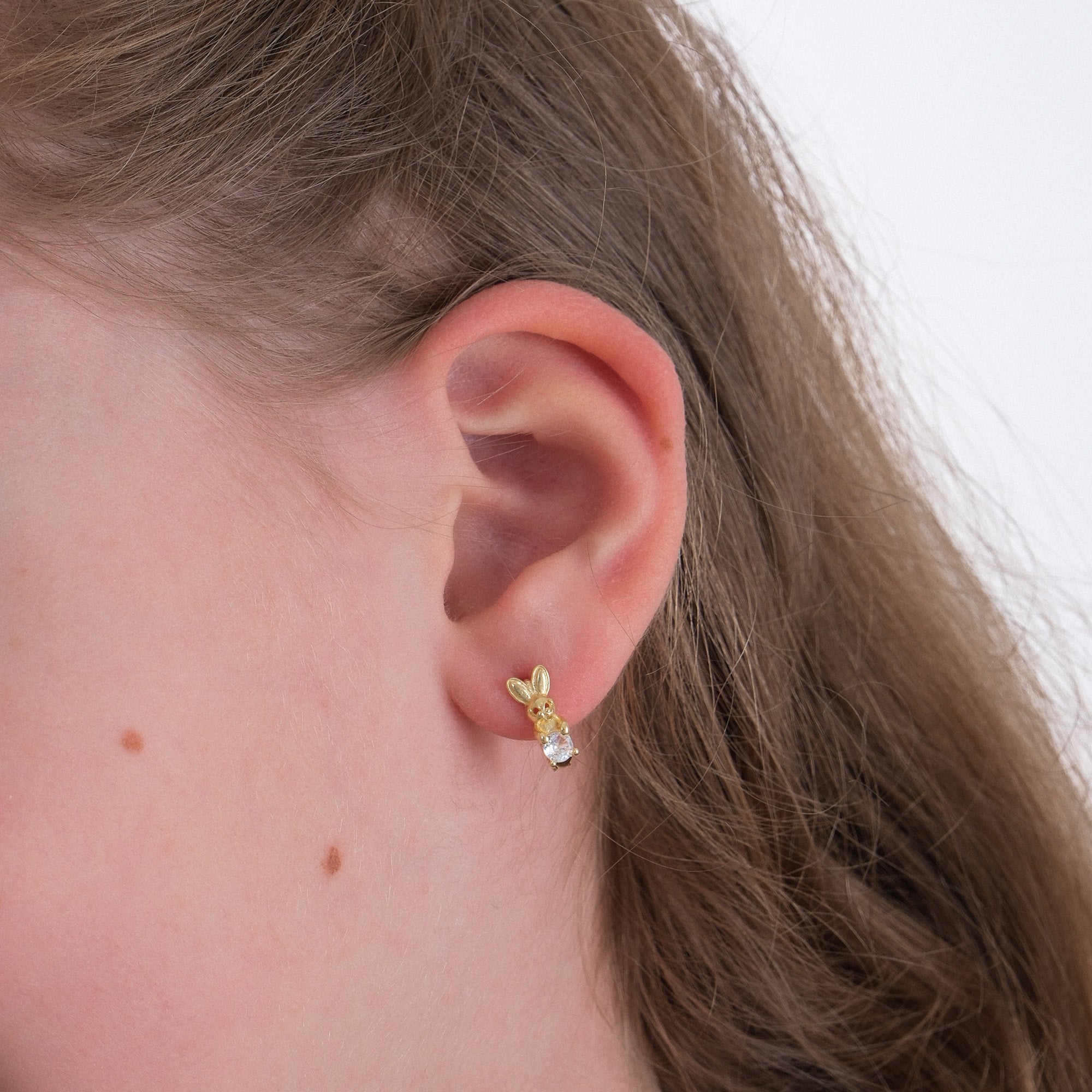 Bunny Earrings | 18K Gold Vermeil - Image 7