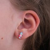 Seahorse Stud Earrings | 925 Sterling Silver