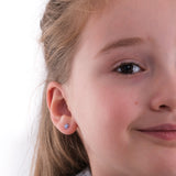 Little Girl's Starfish Earrings | 925 Sterling Silver