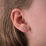 Little Girl's Starfish Earrings | 925 Sterling Silver