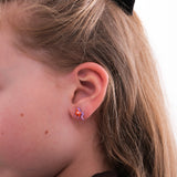 Colorful Pony Stud Earrings | 925 Sterling Silver