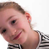 Mirror Earrings for Children | 925 Sterling Silver