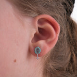 Mirror Earrings for Children | 925 Sterling Silver