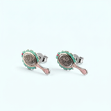 Mirror Earrings for Children | 925 Sterling Silver