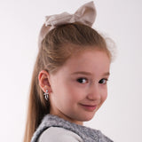 Heart & Bow Dangle Earrings | 925 Sterling Silver