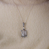 Turtle Pendant Necklace | 925 Sterling Silver