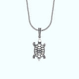 Turtle Pendant Necklace | 925 Sterling Silver
