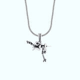 Frog Pendant Necklace | 925 Sterling Silver