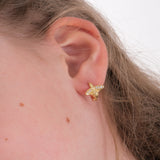 Golden Bee Stud Earrings | 18K Gold Vermeil