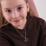 Hedgehog Necklace | 18K Gold Vermeil