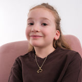 Hedgehog Necklace | 18K Gold Vermeil