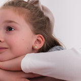 Unicorn White Stud Earrings | 925 Sterling Silver