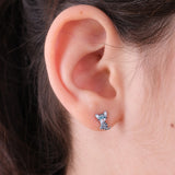 Kitten Stud Earrings | 925 Sterling Silver
