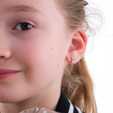 Brown Kitten Stud Earrings | 925 Sterling Silver