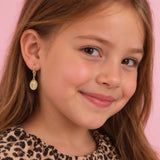 Saint Medal Earrings